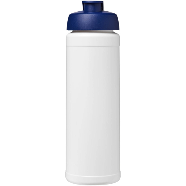 Baseline® Plus 750 ml Flasche mit Klappdeckel - weiss - Vorderseite