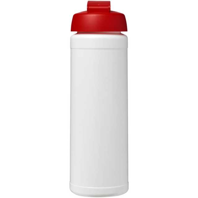 Baseline® Plus 750 ml Flasche mit Klappdeckel - weiss - Rückseite