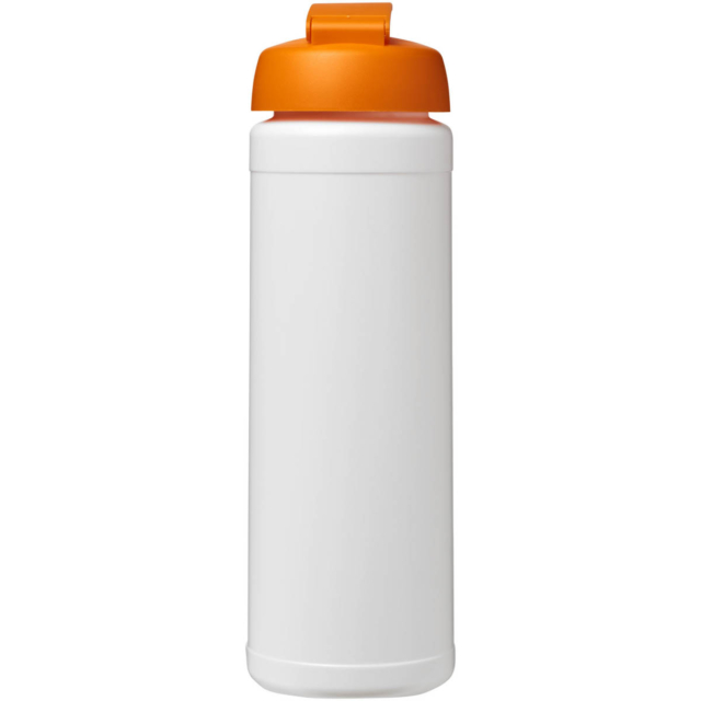 Baseline® Plus 750 ml Flasche mit Klappdeckel - weiss - Rückseite