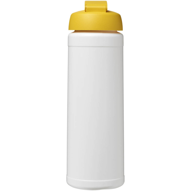 Baseline® Plus 750 ml Flasche mit Klappdeckel - weiss - Rückseite