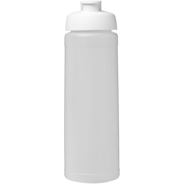 Baseline® Plus 750 ml Flasche mit Klappdeckel - transparent - Vorderseite