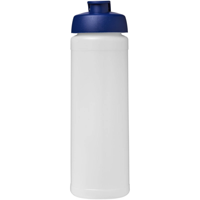 Baseline® Plus 750 ml Flasche mit Klappdeckel - transparent - Vorderseite