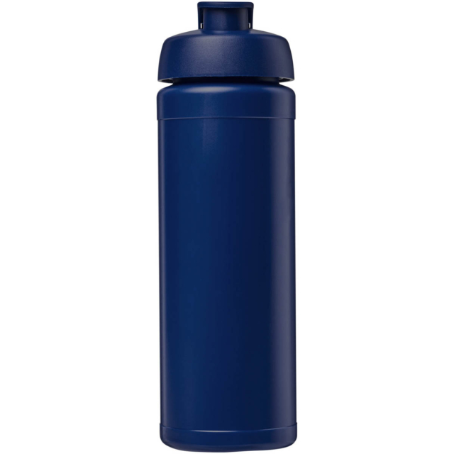 Baseline® Plus 750 ml Flasche mit Klappdeckel - blau - Vorderseite