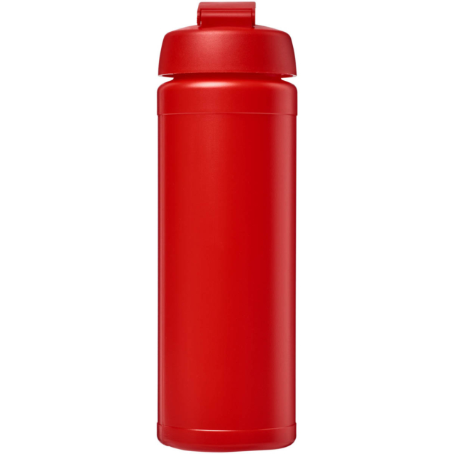 Baseline® Plus 750 ml Flasche mit Klappdeckel - rot - Rückseite