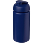 Baseline® Plus grip 500 ml Sportflasche mit Klappdeckel - blau - Hauptfoto