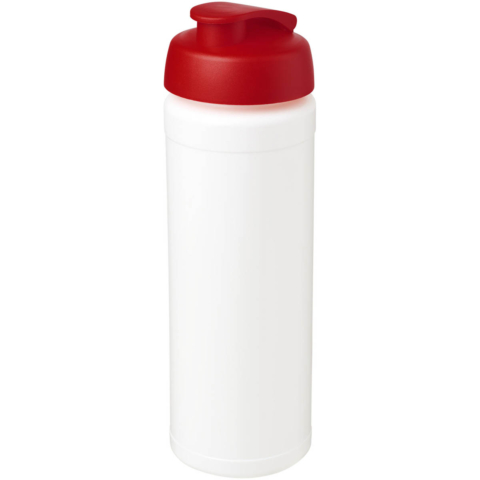 Baseline® Plus grip 750 ml Sportflasche mit Klappdeckel - weiss - Hauptfoto