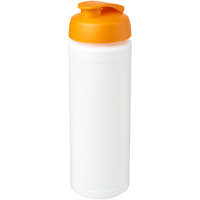 Baseline® Plus grip 750 ml Sportflasche mit Klappdeckel - weiss - Hauptfoto