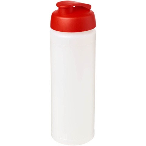 Baseline® Plus grip 750 ml Sportflasche mit Klappdeckel - transparent - Hauptfoto