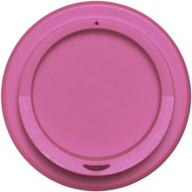 Brite-Americano® 350 ml Isolierbecher mit Schutzring Reifen-Design - magenta - Extra 1