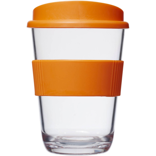 Americano® Cortado 300 ml Becher mit Griff - orange - Vorderseite