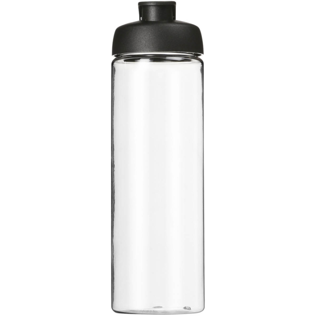 H2O Active® Vibe 850 ml Sportflasche mit Klappdeckel - transparent - Vorderseite