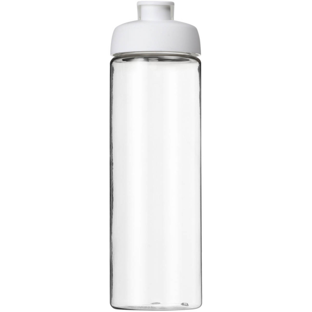 H2O Active® Vibe 850 ml Sportflasche mit Klappdeckel - transparent - Vorderseite