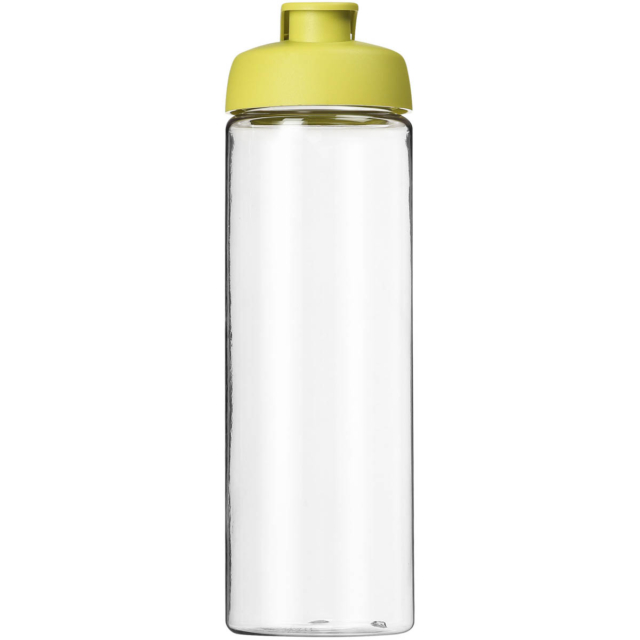 H2O Active® Vibe 850 ml Sportflasche mit Klappdeckel - transparent - Vorderseite