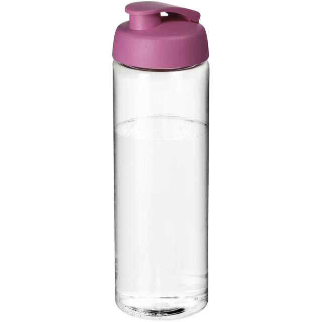 H2O Active® Vibe 850 ml Sportflasche mit Klappdeckel - transparent - Hauptfoto