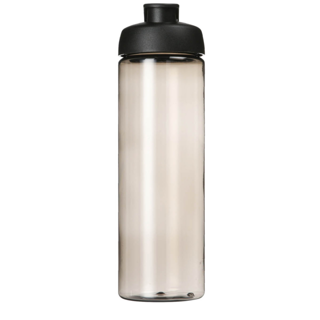 H2O Active® Vibe 850 ml Sportflasche mit Klappdeckel - charcoal - Vorderseite