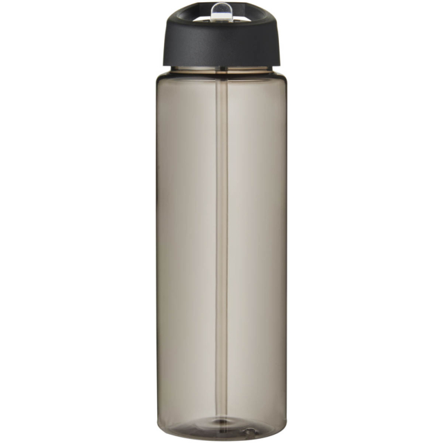 H2O Active® Vibe 850 ml Sportflasche mit Ausgussdeckel - charcoal - Vorderseite