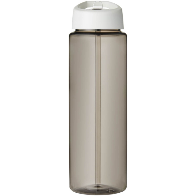 H2O Active® Vibe 850 ml Sportflasche mit Ausgussdeckel - kohle - Vorderseite