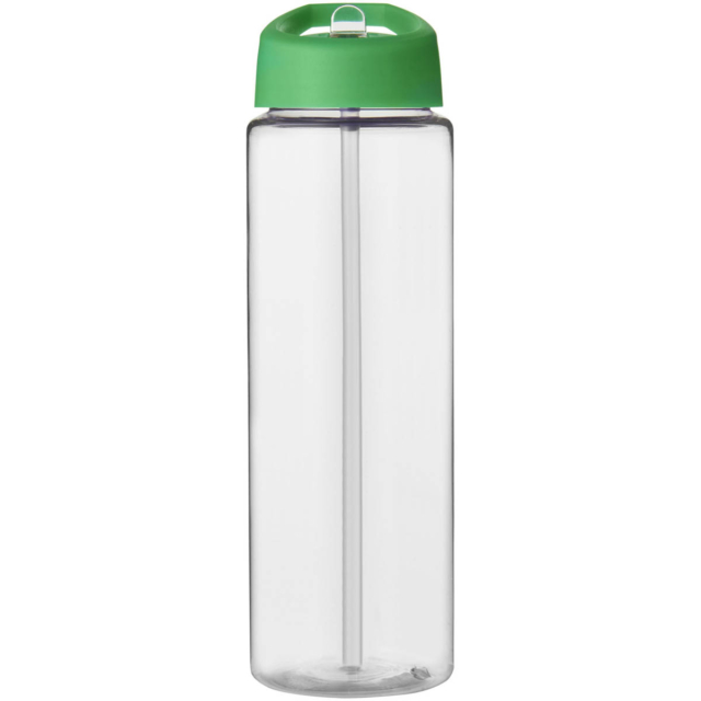 H2O Active® Vibe 850 ml Sportflasche mit Ausgussdeckel - transparent - Vorderseite