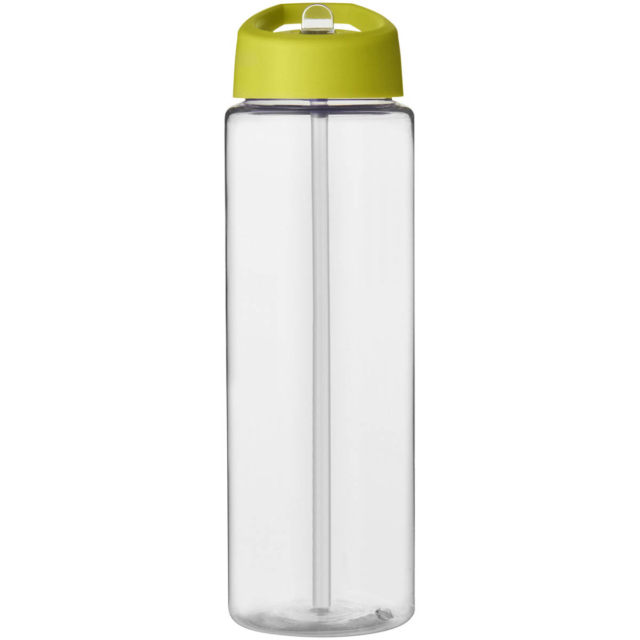 H2O Active® Vibe 850 ml Sportflasche mit Ausgussdeckel - transparent - Vorderseite