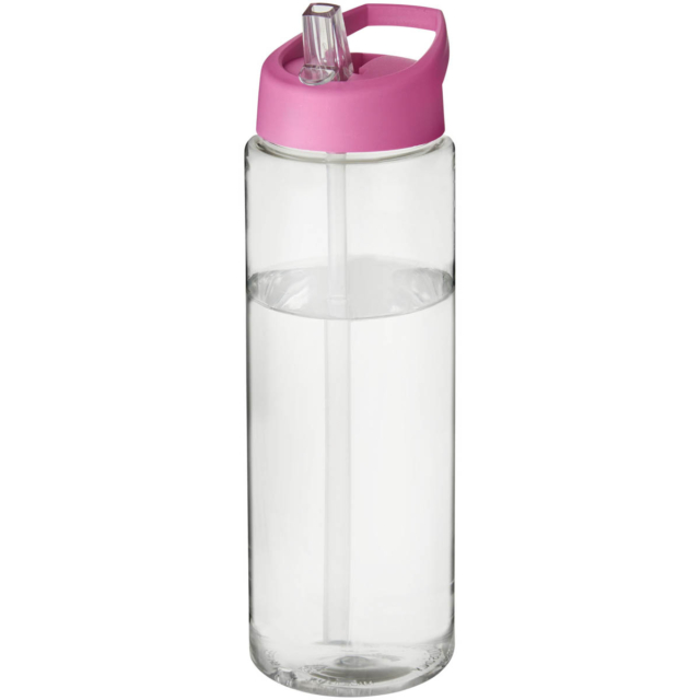 H2O Active® Vibe 850 ml Sportflasche mit Ausgussdeckel - transparent - Hauptfoto