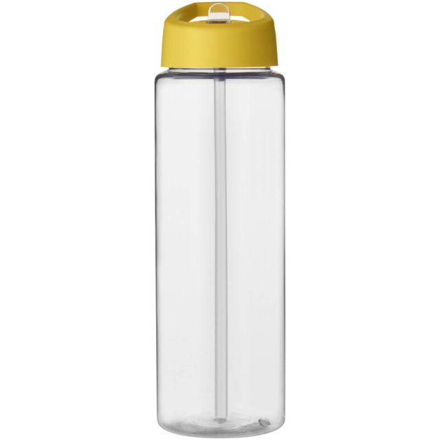 H2O Active® Vibe 850 ml Sportflasche mit Ausgussdeckel - transparent - Vorderseite