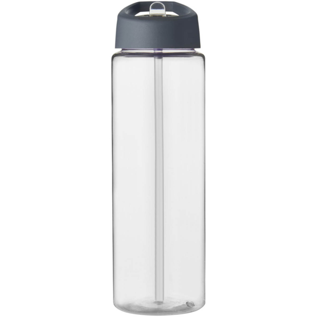 H2O Active® Vibe 850 ml Sportflasche mit Ausgussdeckel - transparent - Vorderseite