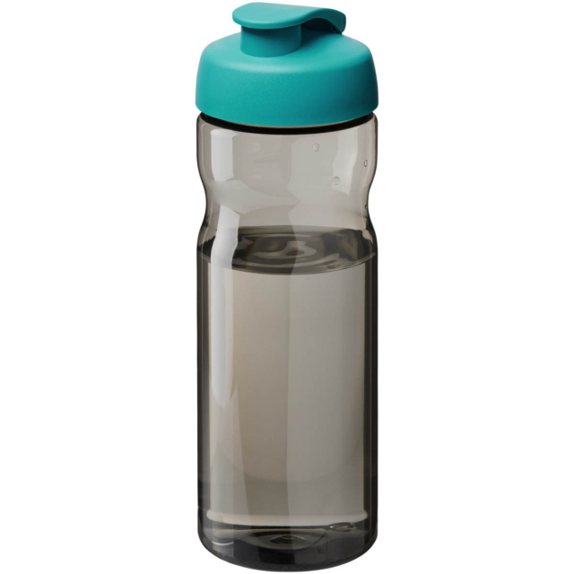 H2O Active® Eco Base 650 ml Sportflasche mit Klappdeckel - kohle - Hauptfoto