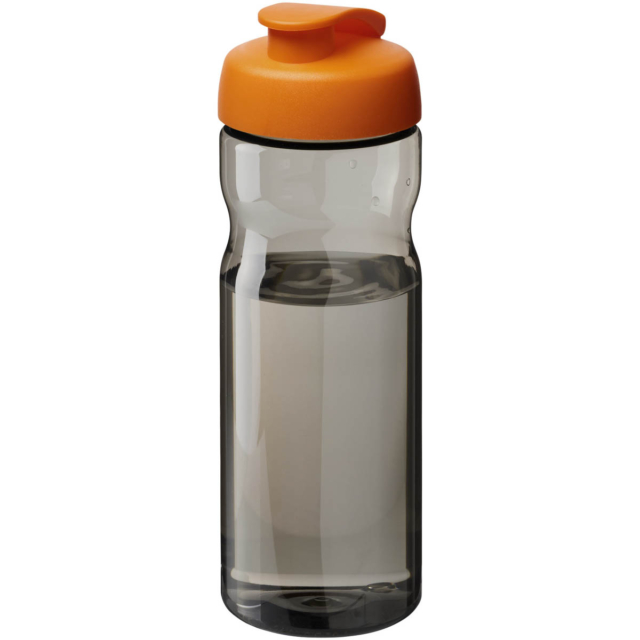 H2O Active® Eco Base 650 ml Sportflasche mit Klappdeckel - kohle - Hauptfoto