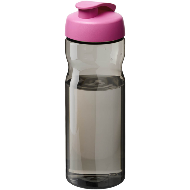 H2O Active® Eco Base 650 ml Sportflasche mit Klappdeckel - kohle - Hauptfoto