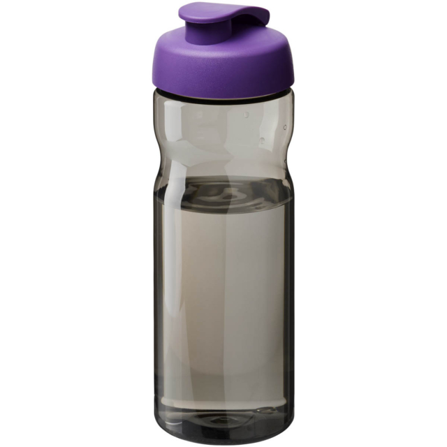 H2O Active® Eco Base 650 ml Sportflasche mit Klappdeckel - kohle - Hauptfoto