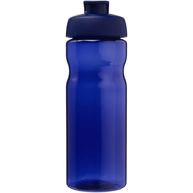 H2O Active® Eco Base 650 ml Sportflasche mit Klappdeckel - blau - Vorderseite