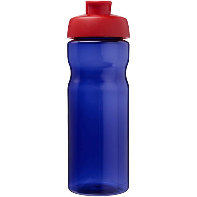 H2O Active® Eco Base 650 ml Sportflasche mit Klappdeckel - royalblau - Vorderseite