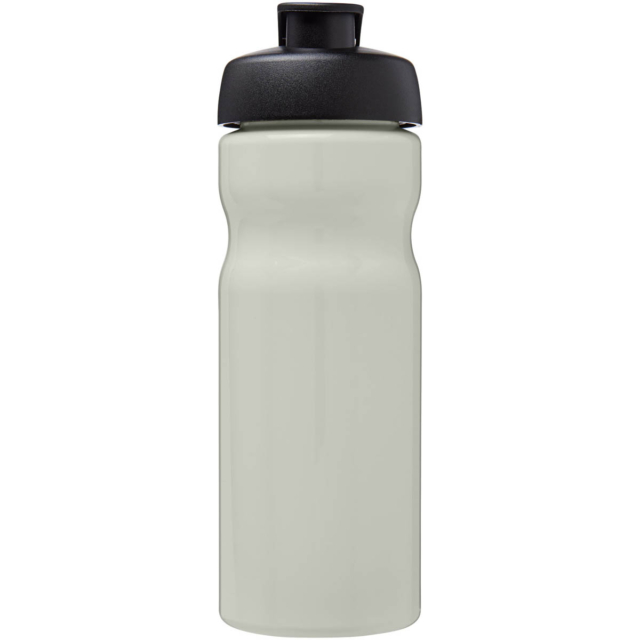 H2O Active® Eco Base 650 ml Sportflasche mit Klappdeckel - elfenbeinweiß - Vorderseite