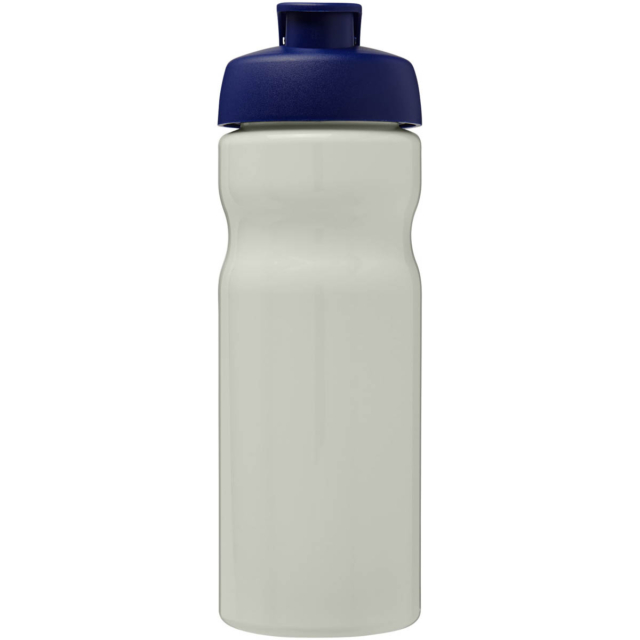 H2O Active® Eco Base 650 ml Sportflasche mit Klappdeckel - elfenbeinweiß - Vorderseite