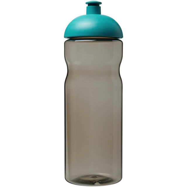 H2O Active® Eco Base 650 ml Sportflasche mit Stülpdeckel - kohle - Vorderseite