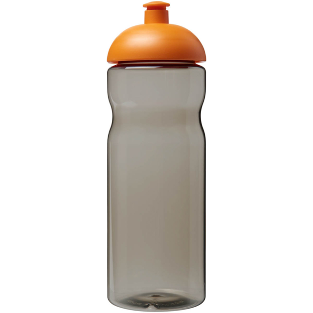 H2O Active® Eco Base 650 ml Sportflasche mit Stülpdeckel - kohle - Vorderseite