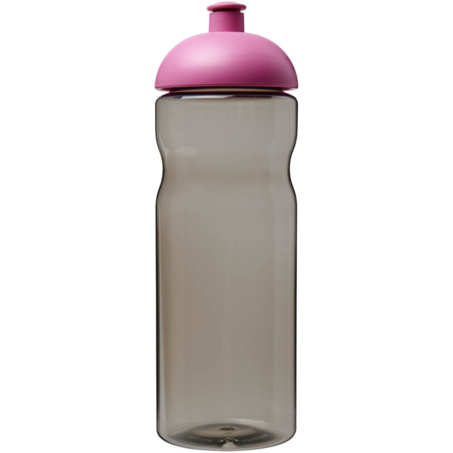 H2O Active® Eco Base 650 ml Sportflasche mit Stülpdeckel - kohle - Vorderseite