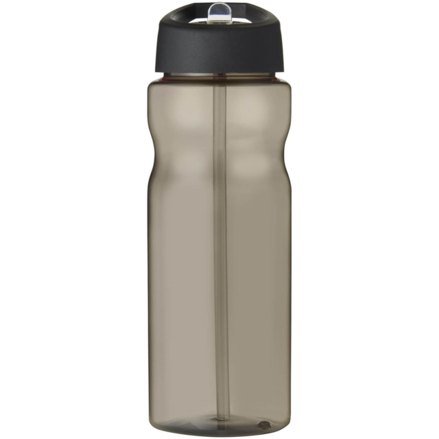 H2O Active® Eco Base 650 ml Sportflasche mit Ausgussdeckel - charcoal - Vorderseite