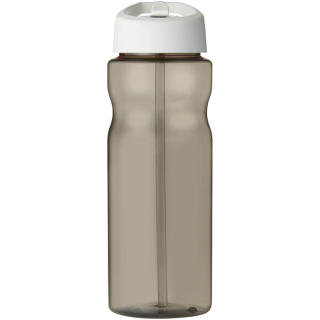 H2O Active® Eco Base 650 ml Sportflasche mit Ausgussdeckel - kohle - Vorderseite