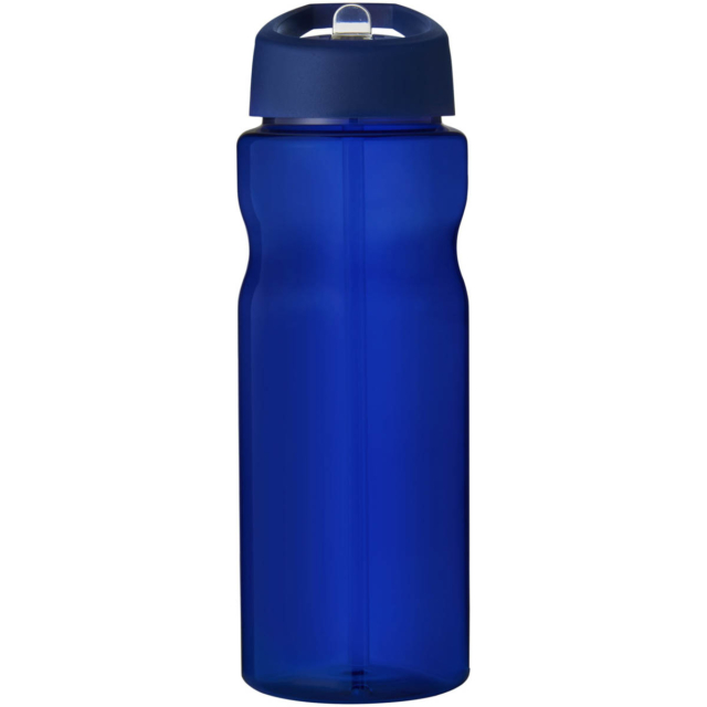 H2O Active® Eco Base 650 ml Sportflasche mit Ausgussdeckel - blau - Vorderseite