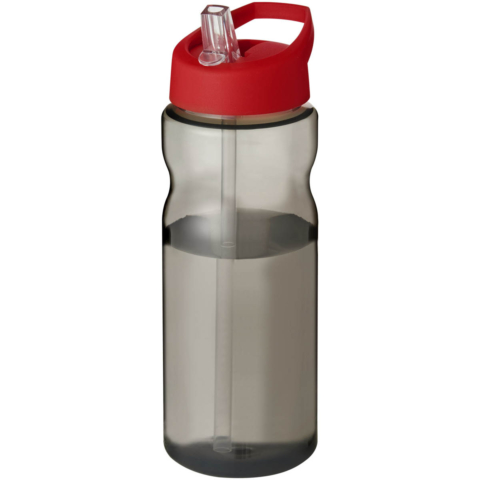 H2O Active® Eco Base 650 ml Sportflasche mit Ausgussdeckel - kohle - Hauptfoto