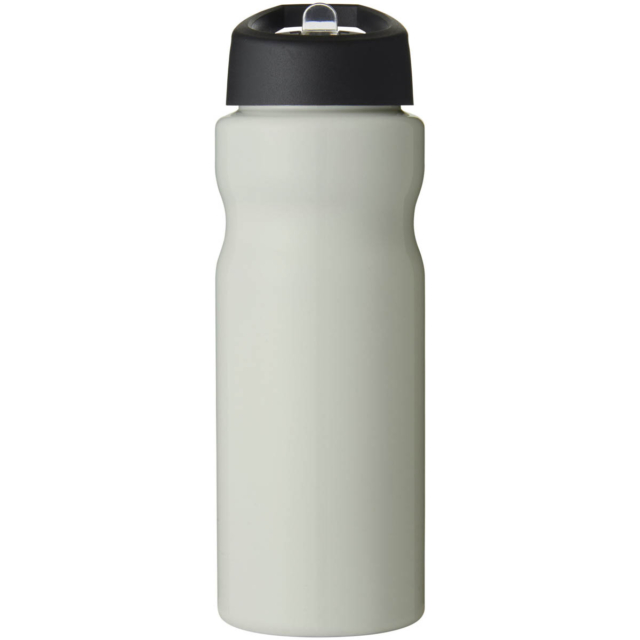 H2O Active® Eco Base 650 ml Sportflasche mit Ausgussdeckel - elfenbeinweiß - Vorderseite