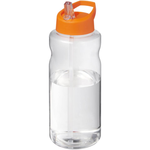 H2O Active® Big Base 1L Sportflasche mit Ausgussdeckel - orange - Hauptfoto