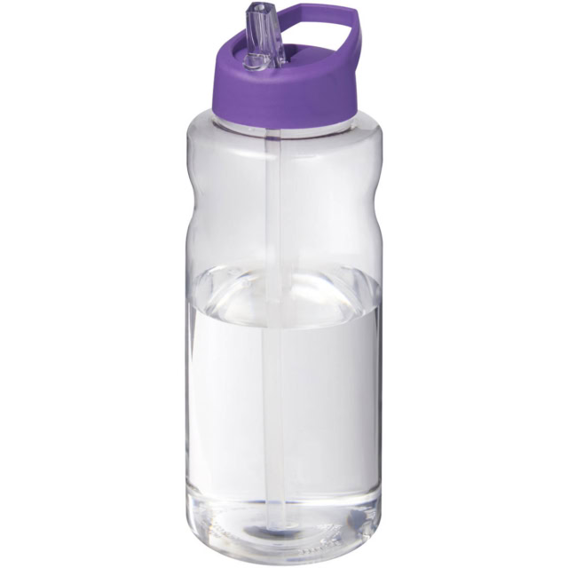 H2O Active® Big Base 1L Sportflasche mit Ausgussdeckel - lila - Hauptfoto