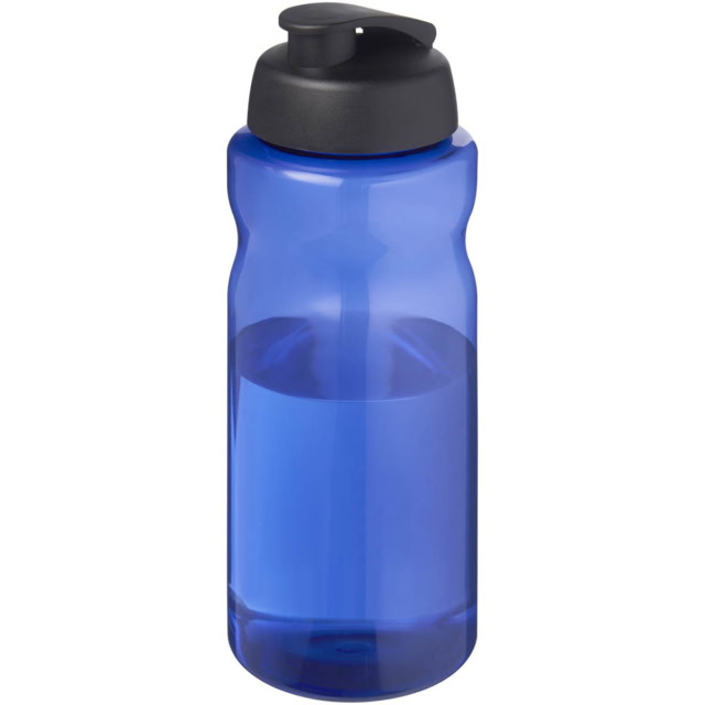 H2O Active® Eco Big Base 1L Sportflasche mit Klappdeckel - blau - Hauptfoto