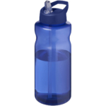 H2O Active® Eco Big Base 1L Sportflasche mit Ausgussdeckel - blau - Hauptfoto