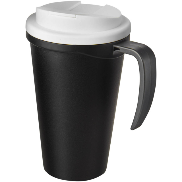 Americano® Grande 350 ml Isolierbecher mit auslaufsicherem Schraubverschluss - schwarz - Hauptfoto