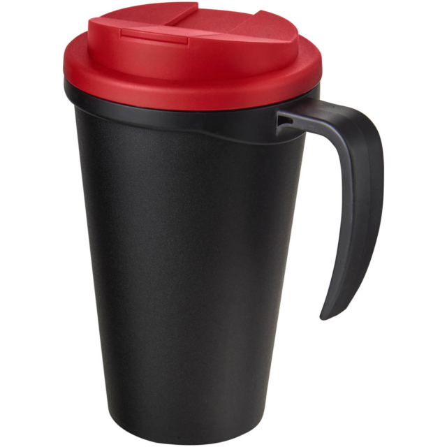 Americano® Grande 350 ml Isolierbecher mit auslaufsicherem Schraubverschluss - schwarz - Hauptfoto