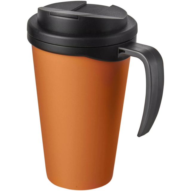 Americano® Grande 350 ml Isolierbecher mit auslaufsicherem Schraubverschluss - orange - Hauptfoto