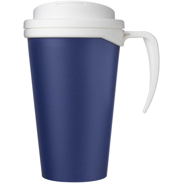 Americano® Grande 350 ml Isolierbecher mit auslaufsicherem Schraubverschluss - blau - Vorderseite